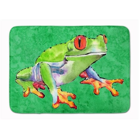 Carolines Treasures Carolines Treasures 8688RUG Frog Machine Washable Memory Foam Mat 8688RUG